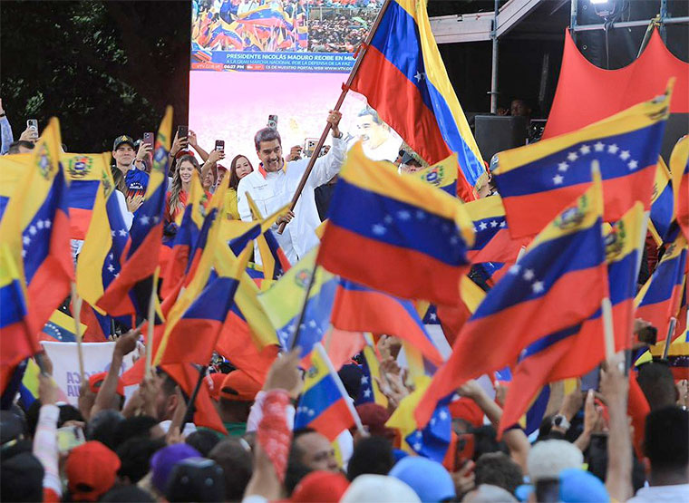 Triunfo de Nicolás Maduro
