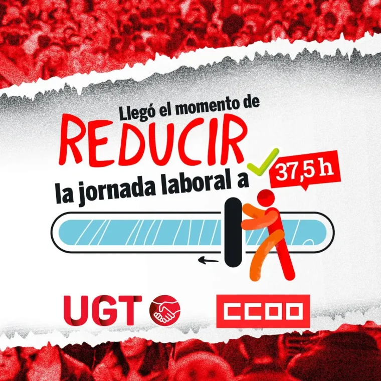 Reducir la jornada laboral a 37,5 horas