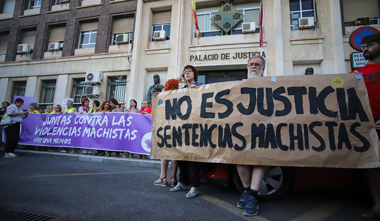 Movilización contra los proxenetas de Murcia