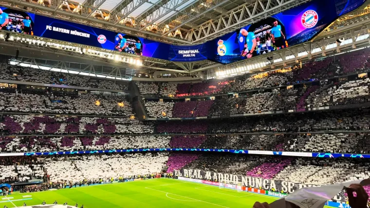Estadio Santiago Bernabeu. Madrid