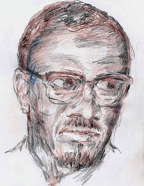 Retrato dibujado por Edward Knapczyk