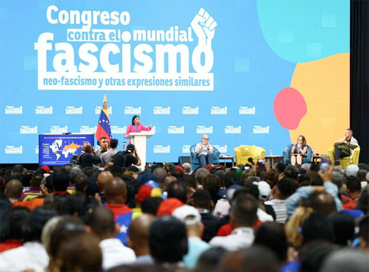 Congreso contra el Neofascismo en Caracas (Venezuela)