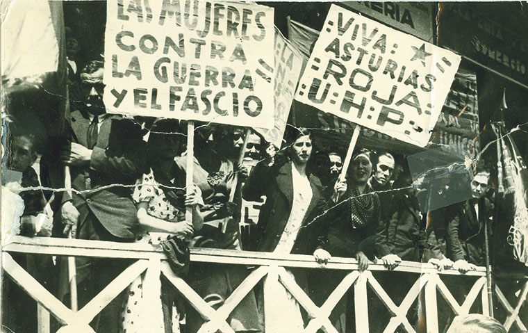 Mitin del Primero de Mayo de 1936 en Gijón | Fondo fotográfico Archivo Histórico PCE