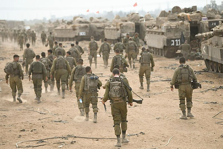 Soldados de Israel en Gaza (29 octubre 2023) | IDF Spokesperson's Unit / Wikimedia commons