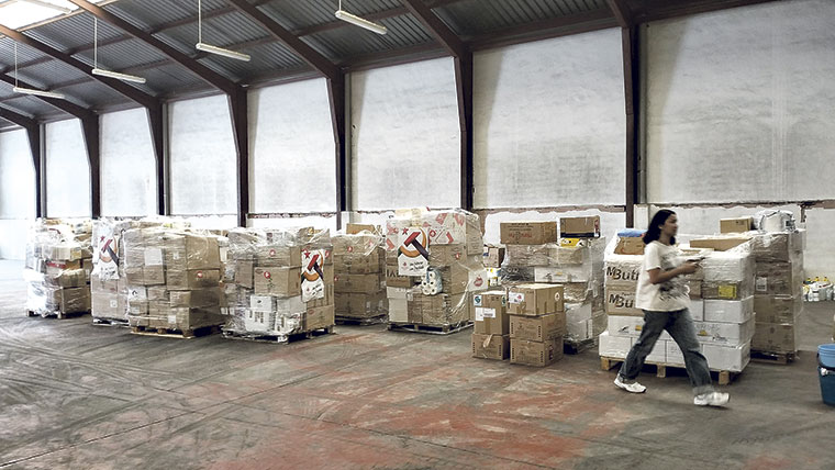 Toneladas de material recogido por las organizaciones del PCE | PCE