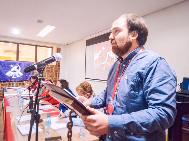 Alfonso Lucas, secretario político del Partido Comunista de la Región de Murcia