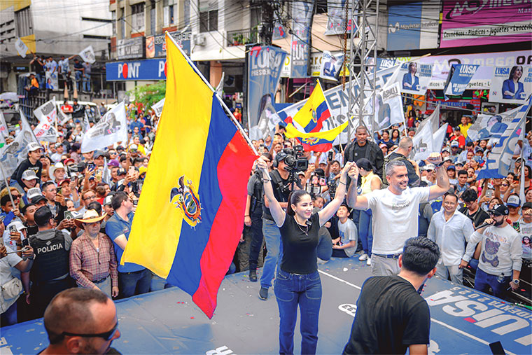 Luisa González, candidata de Revolución Ciudadana para las elecciones del próximo 9 de enero | @LuisaGonzalezEc