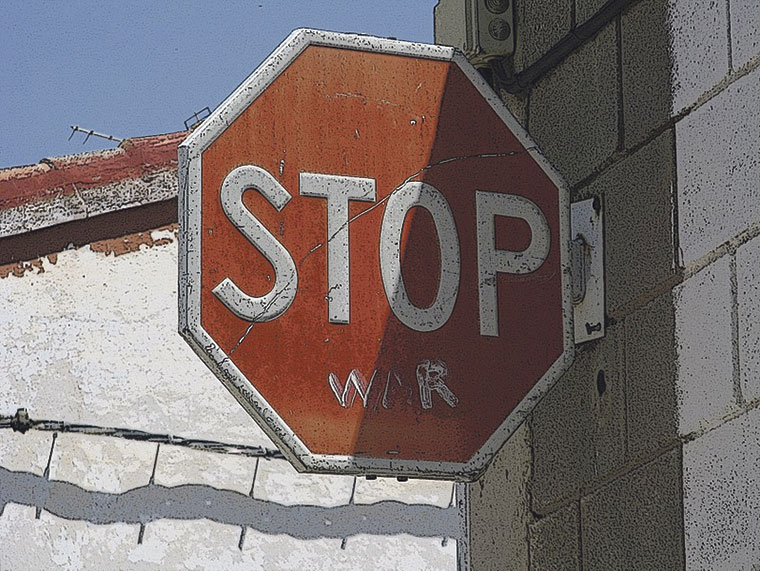 Stop war | Foto: agracier - NO VIEWS / CC BY-SA 3.0