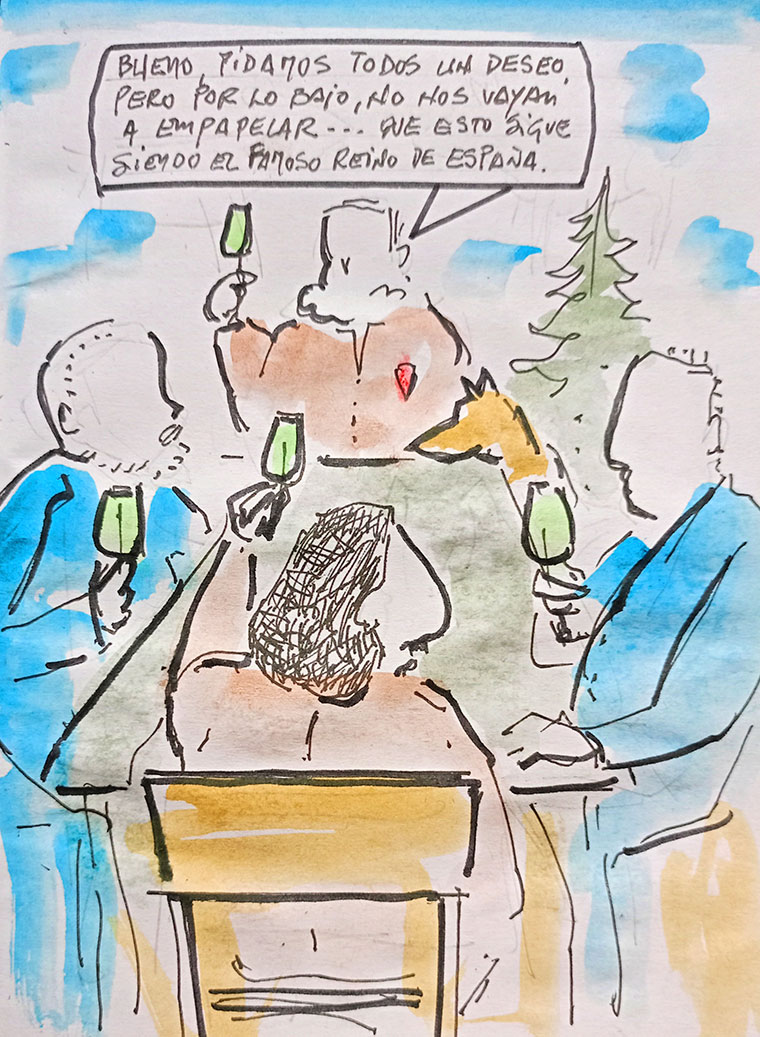 Viñeta de Vicente Ruiz: "Libertad de expresión"