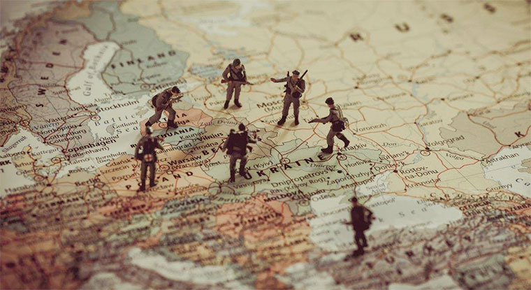 Soldados europeos en suelo ucraniano | Foto: Dreamstime