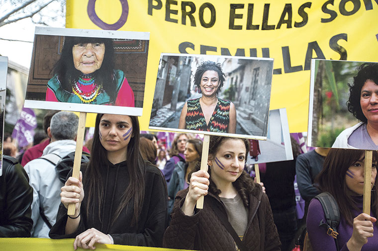 Feminismo techo de cristal