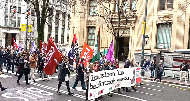 Huelga Escuela Pública Vasca