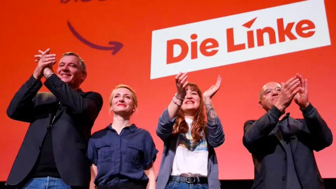 Triunfo Die Linke elecciones en Alemania del 23 febrero 2025