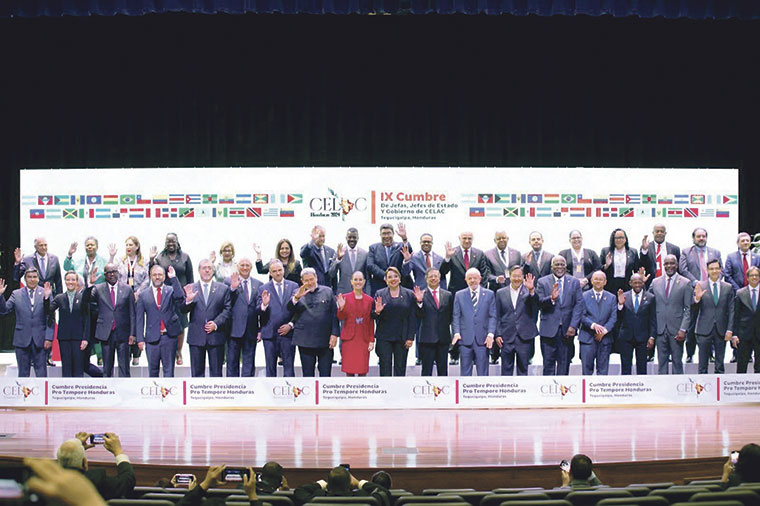 Inicio de la IX Cumbre de la CELAC el 9 de abril en Tegucigalpa (Honduras) | @celacppthn