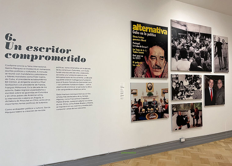 Exposición en la Biblioteca Nacional de Colombia: Gabo, un escritor comprometido | Foto: Iñaki Chaves