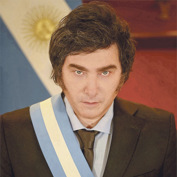 Javier Milei, retrato oficial | Gobierno argentino / CC BY 4.0