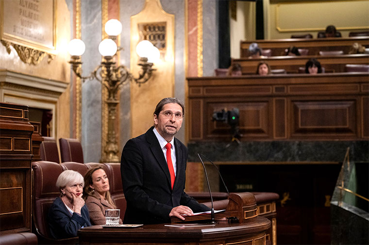 Diputado Francisco Sierra del Grupo Parlamentario Plurinacional Sumar | Foto: Olmo Calvo
