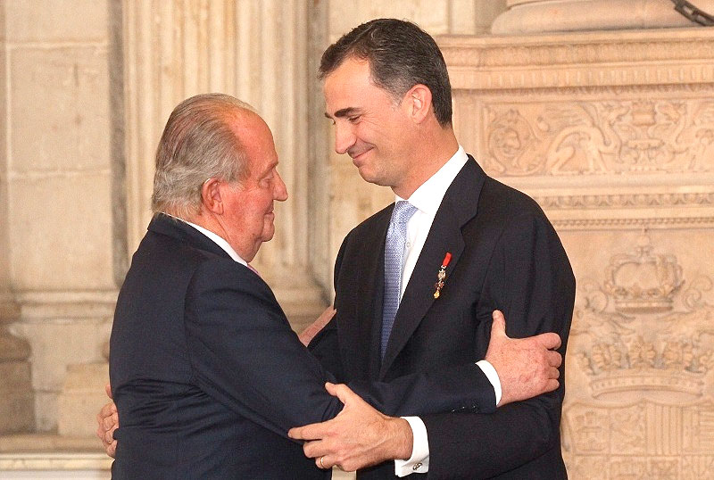 Juan Carlos y Felipe de Borbón (Casa Real)
