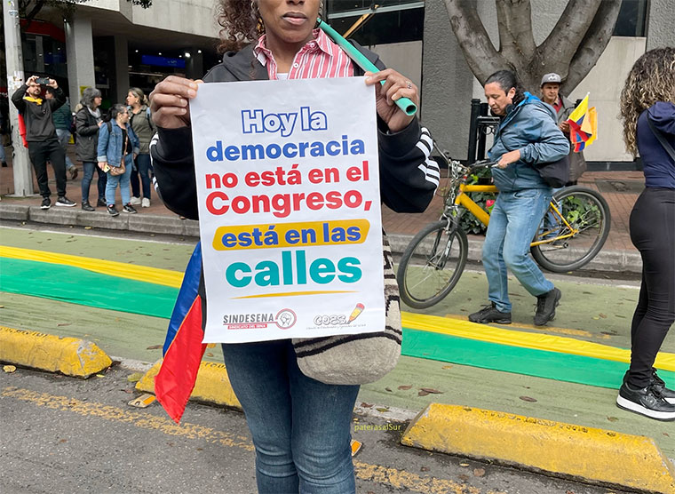 La democracia está en las calles | Foto: Iñaki Chaves