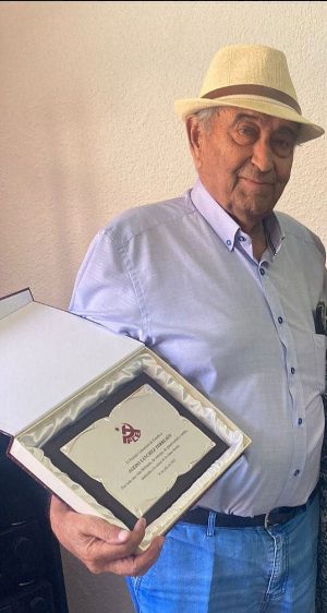 Homenaje en Seseña (Toledo), al camarada Aguedo Sánchez Torrejón | Foto: Pepe Iniesta