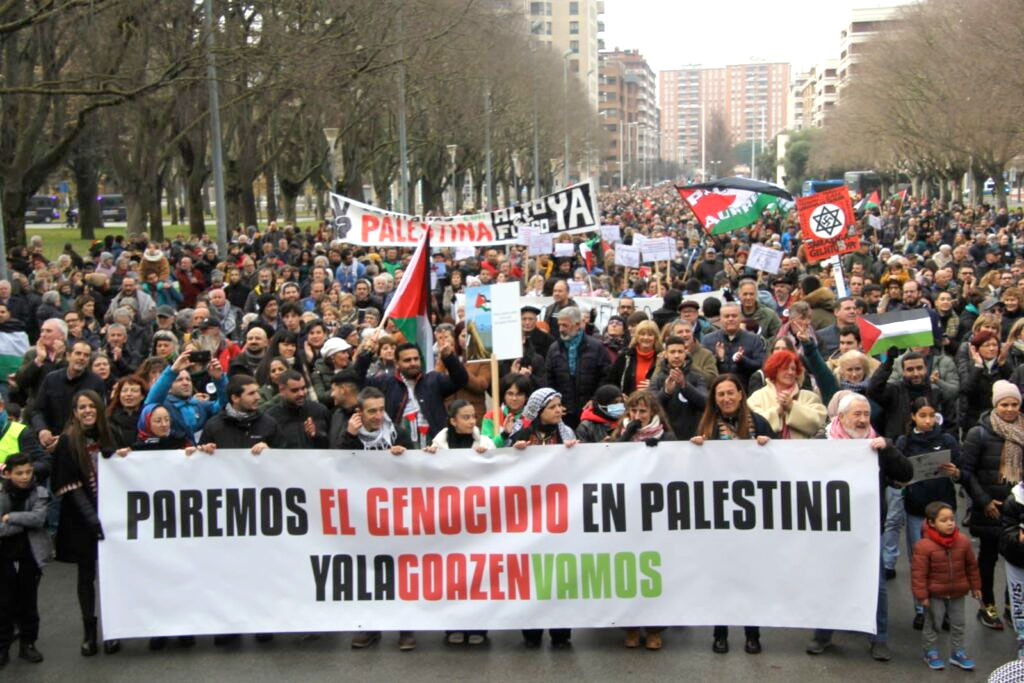 Solidaridad con Palestina en Navarra