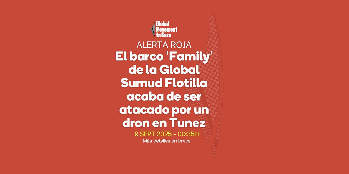Ataque con dron al barco Family de la Global Sumud Flotilla
