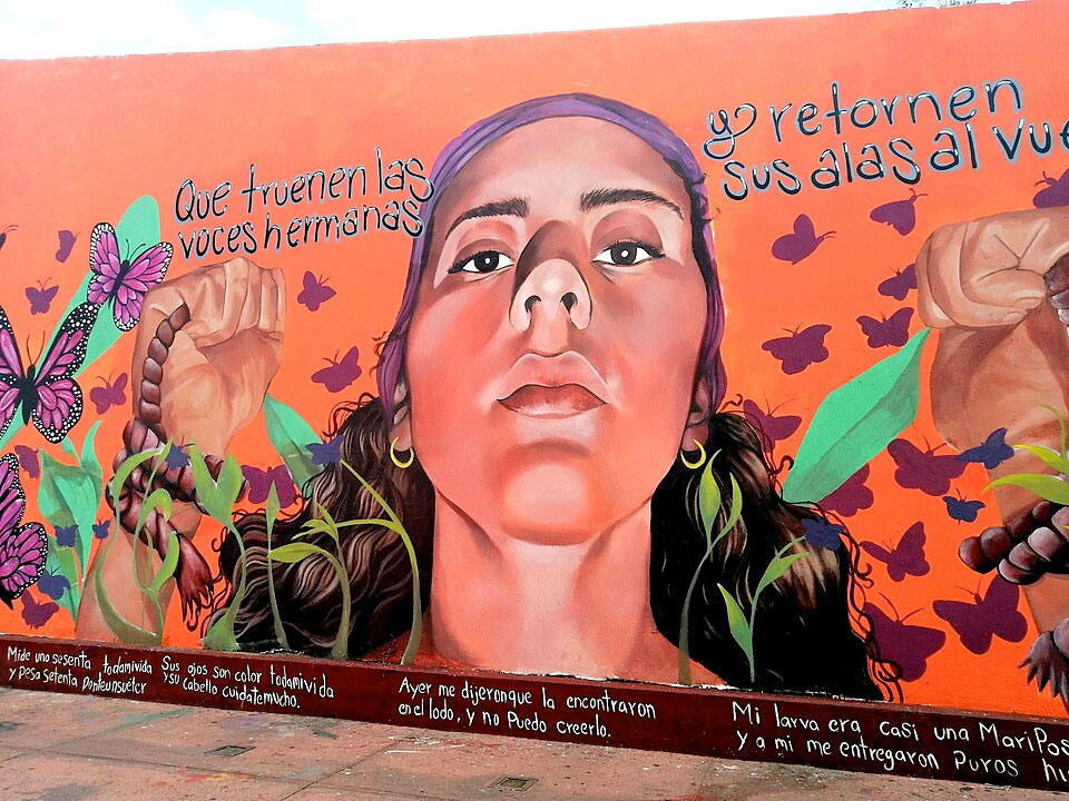 Mural feminista | Fuente: Alexa Sofia Moran Leon / Wikimedia commons / CC BY-SA 4.0