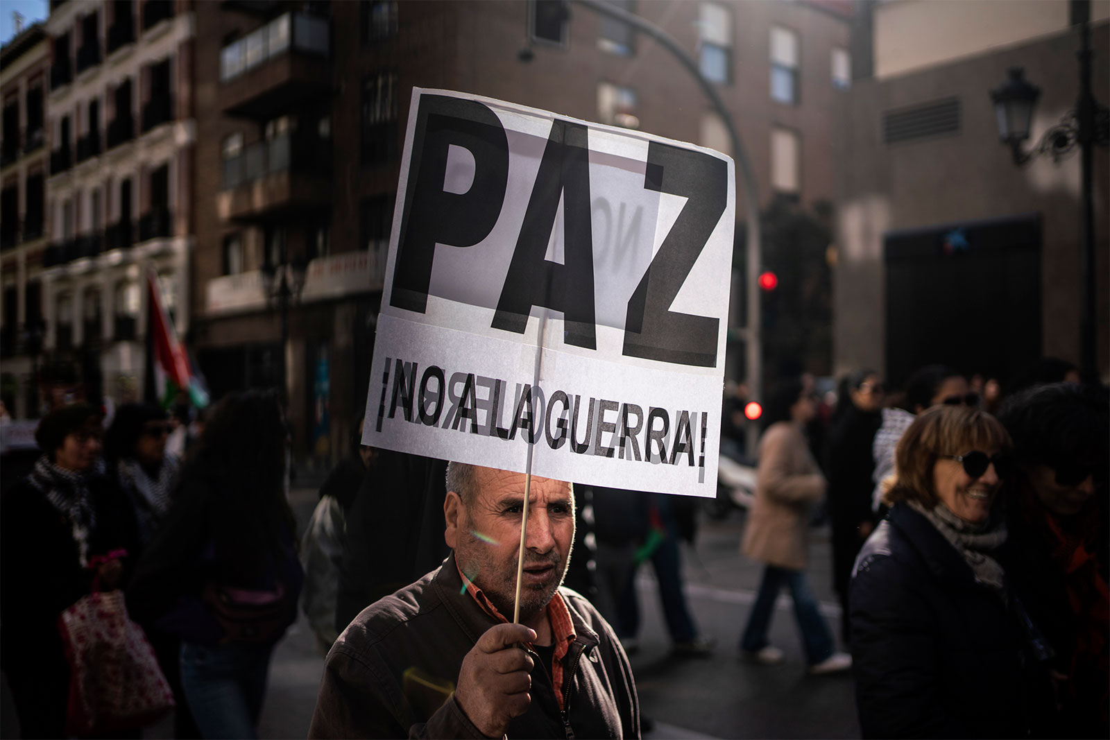 Paz. No a la guerra.