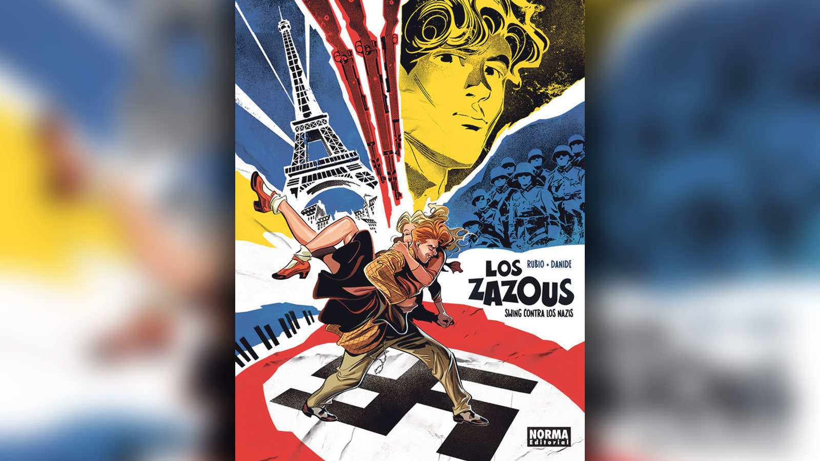 LOS ZAZOUS. SWING CONTRA LOS NAZIS. Salva Rubio / Danide. Norma editorial, 2025