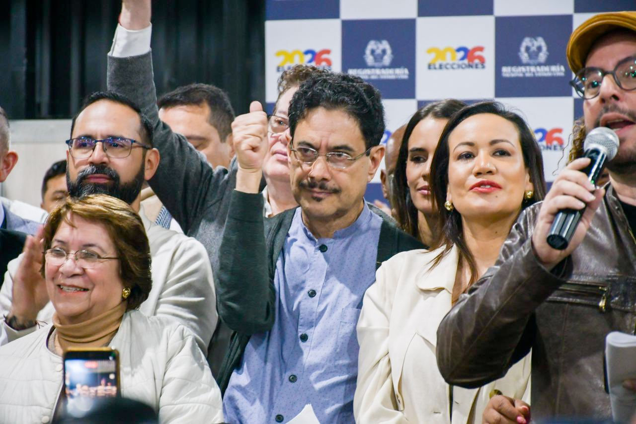 El senador Iván Cepeda Castro confirma su candidatura presidencial y el Pacto Histórico inscribe sus listas al Senado y la Cámara de Representantes en Bogotá | Fuente: Cuenta en X de Iván Cepeda (@IvanCepedaCast)