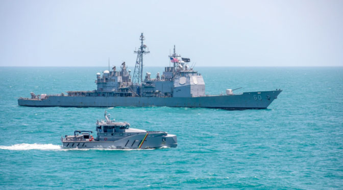 Marina de guerra de EE.UU. en el Caribe