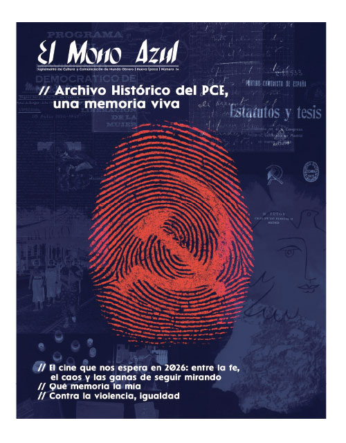 El Mono Azul nº74 - diciembre 2025 - Archivo Histórico del PCE, una memoria viva