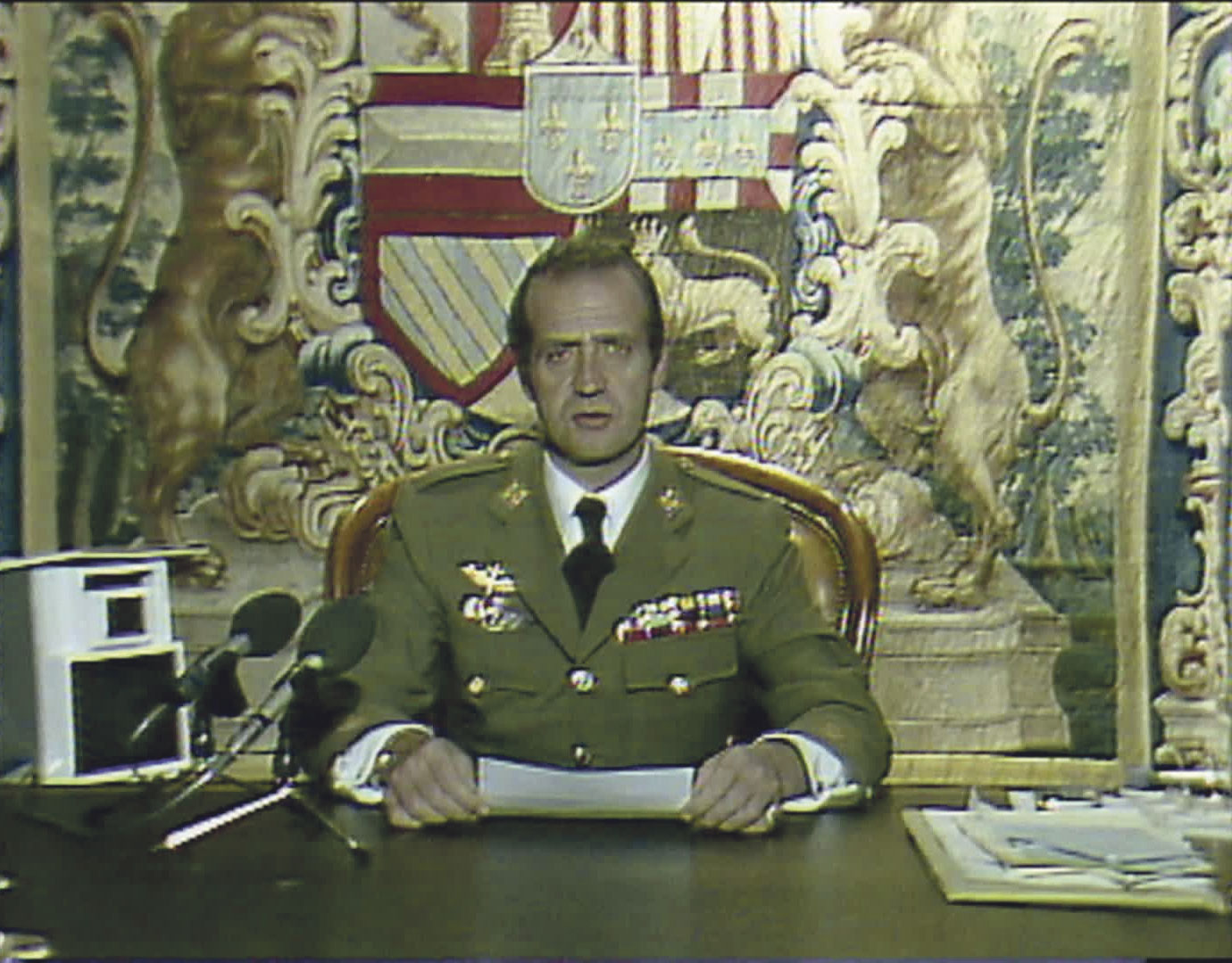 Discurso televisiado de Juan Carlos I la noche del 23 de febrero de 1981 durante el golpe de Estado | TVE