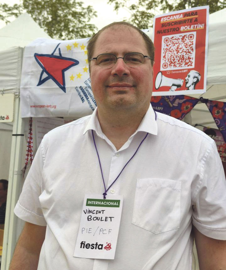 Vincent Boulet en la Fiesta PCE 2025 | PCE