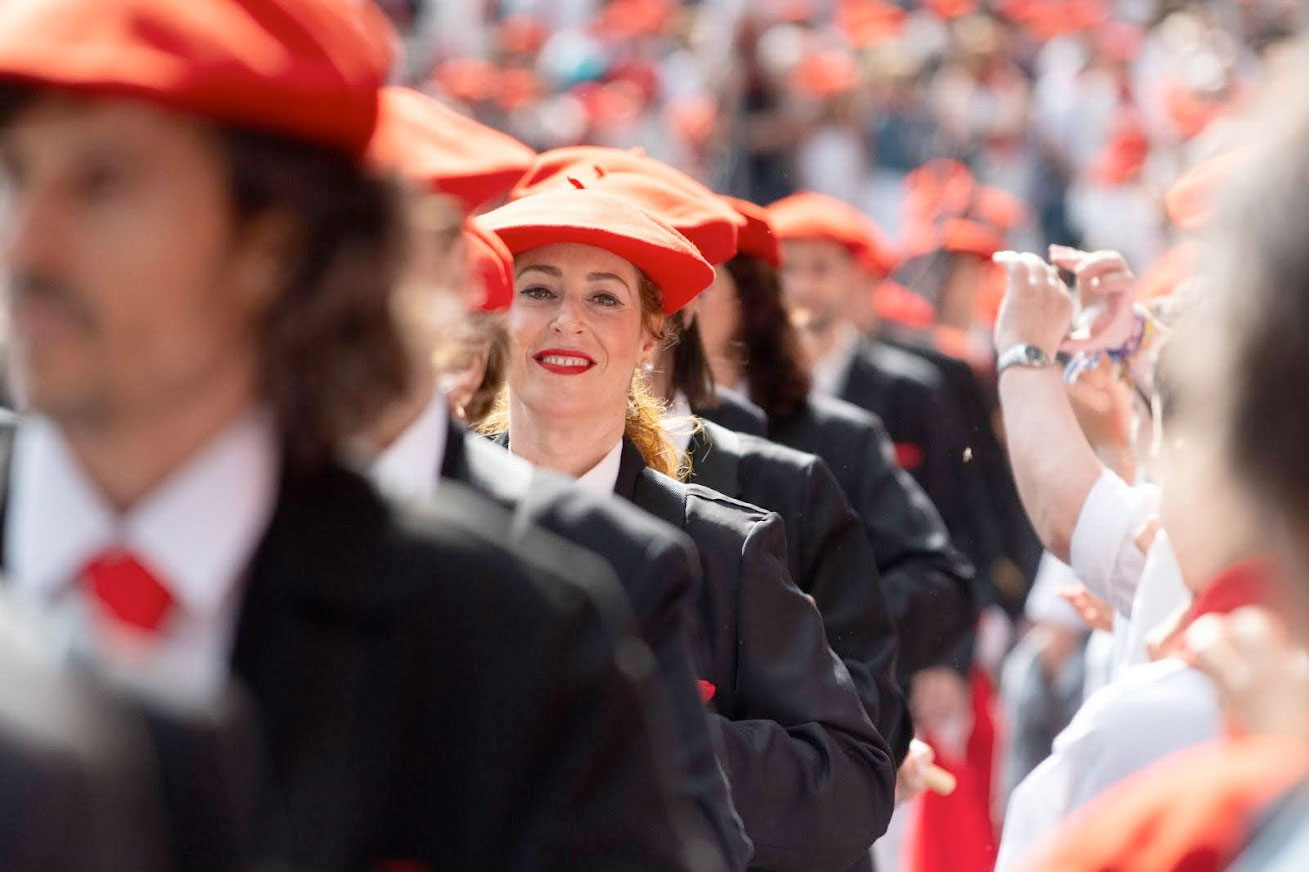 Desfile del Alarde de Irún (2023) | Fuente: alardepublico.org