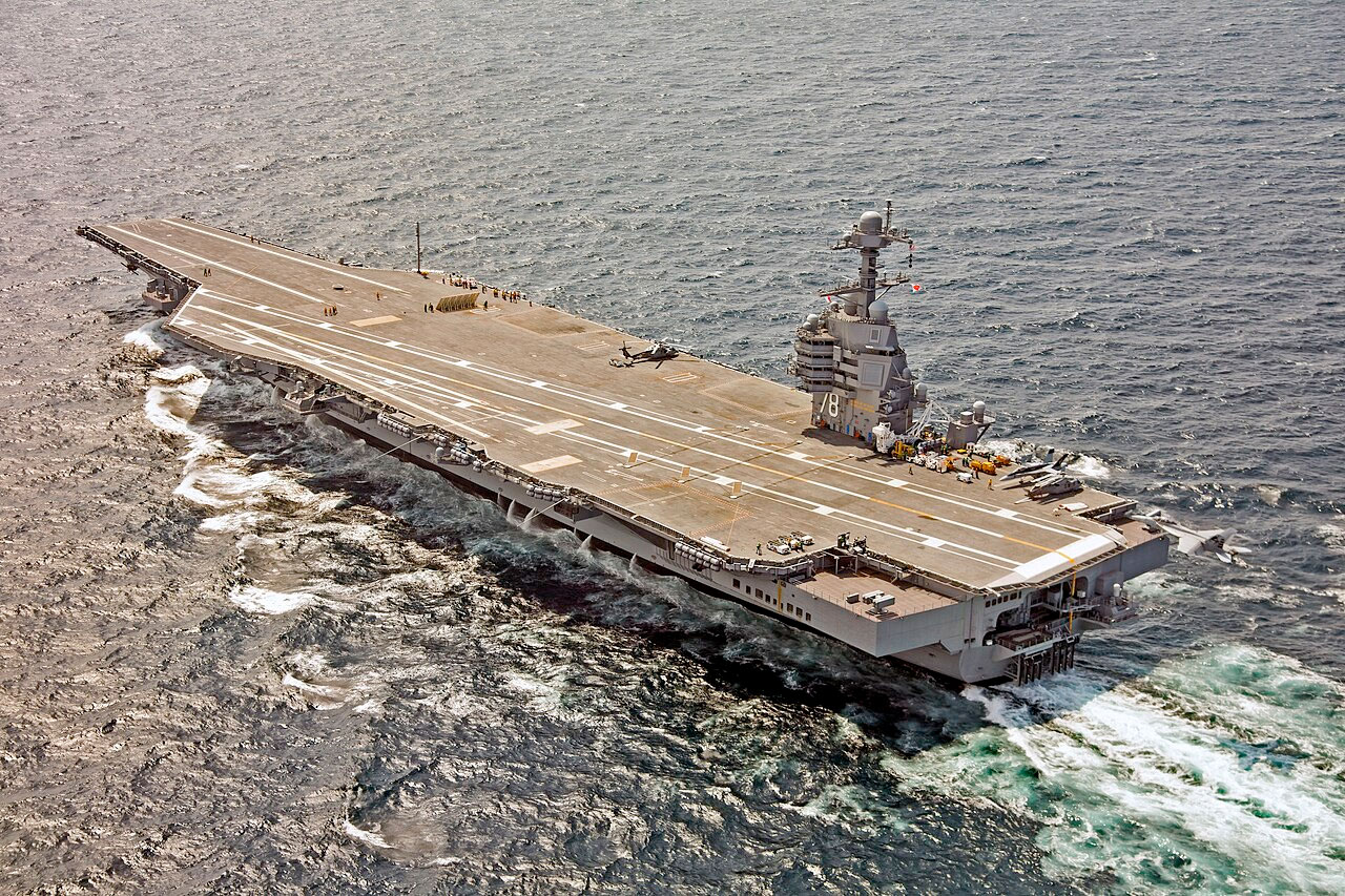 El portaviones Gerald R. Ford | Fuente: U.S. Navy / Dominio público