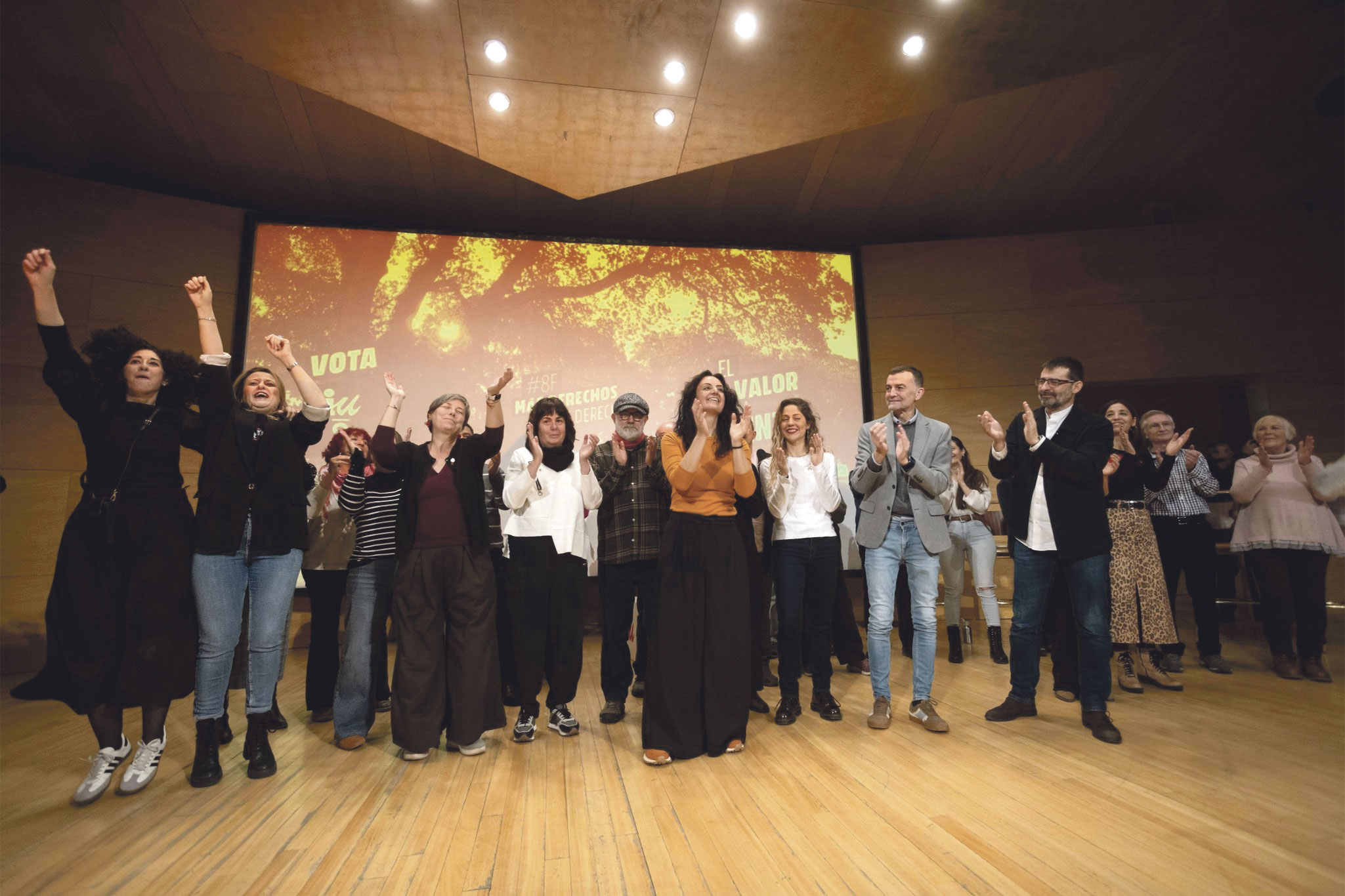 Acto del final de campaña de IU Aragón - Movimiento Sumar | @iu_aragon