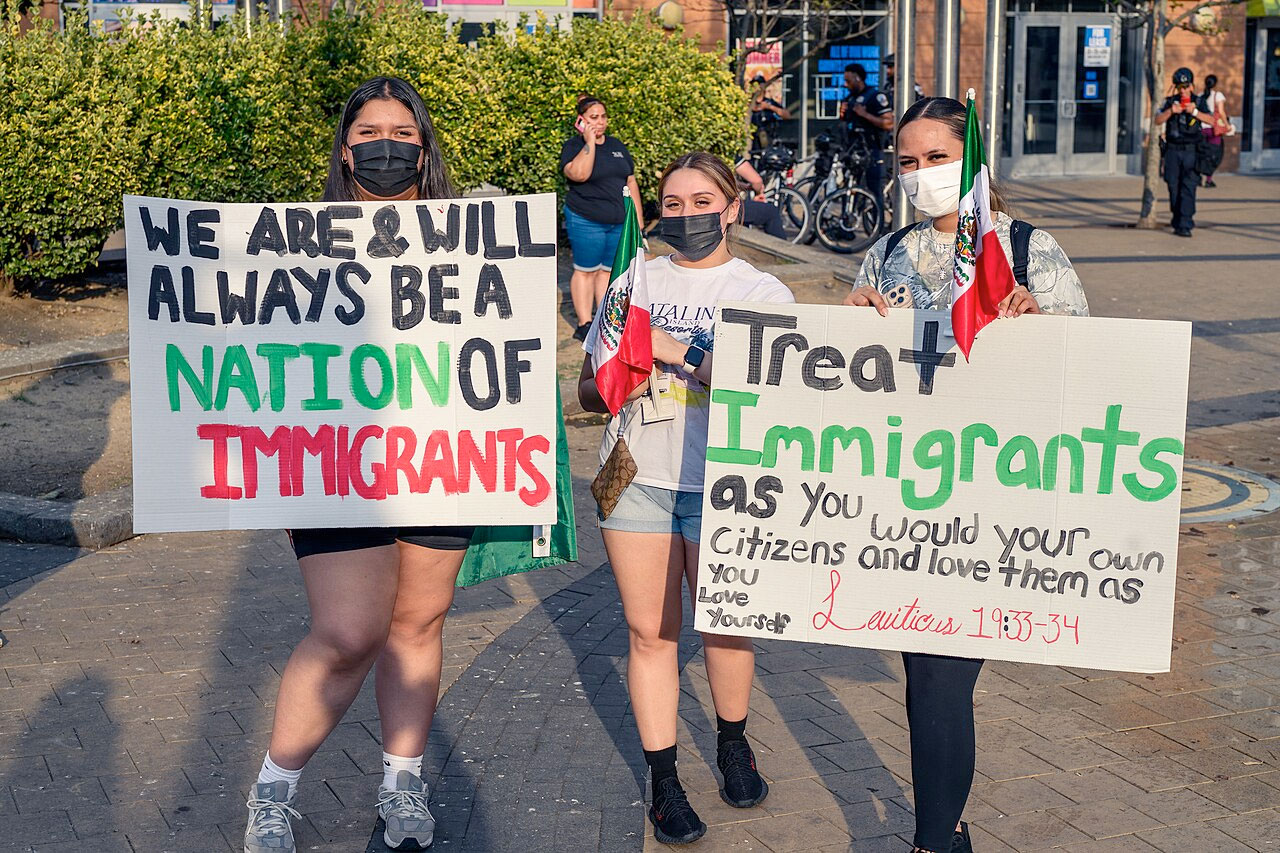 Protestas contra el ICE en Washintong D.C. (junio 2025) | Fuente: Geoff Livingston / CC BY 2.0