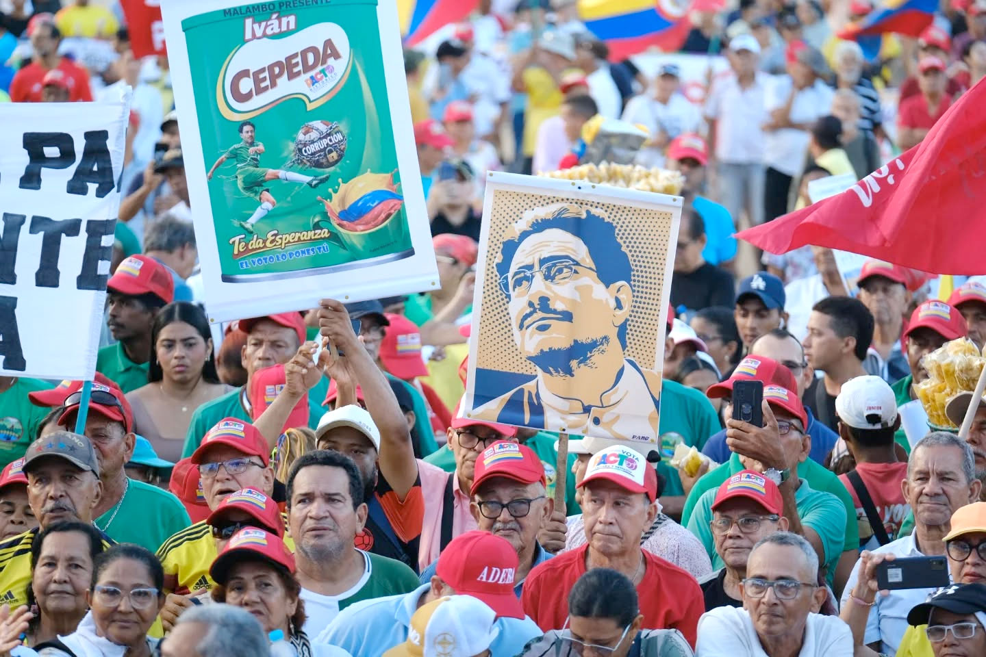 Campaña de Iván Cepeda y el Pacto Histórico para las elecciones legislativas del 8M en Colombia | Fuente: Iván Cepeda (Comunicación)
