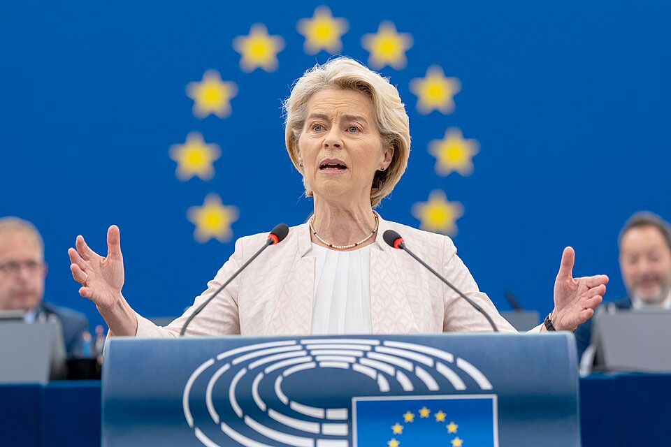 Ursula von der Leyen, presidenta de la Comisión Europea | Fuente: European Parliament / CC BY 2.0
