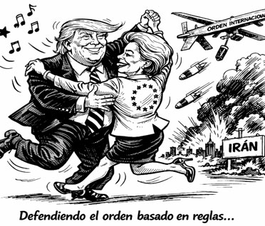 Viñeta "Ursula von der Trump"