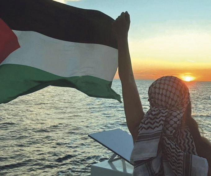 Global Sumud Flotilla | Fuente: @HindRFoundation