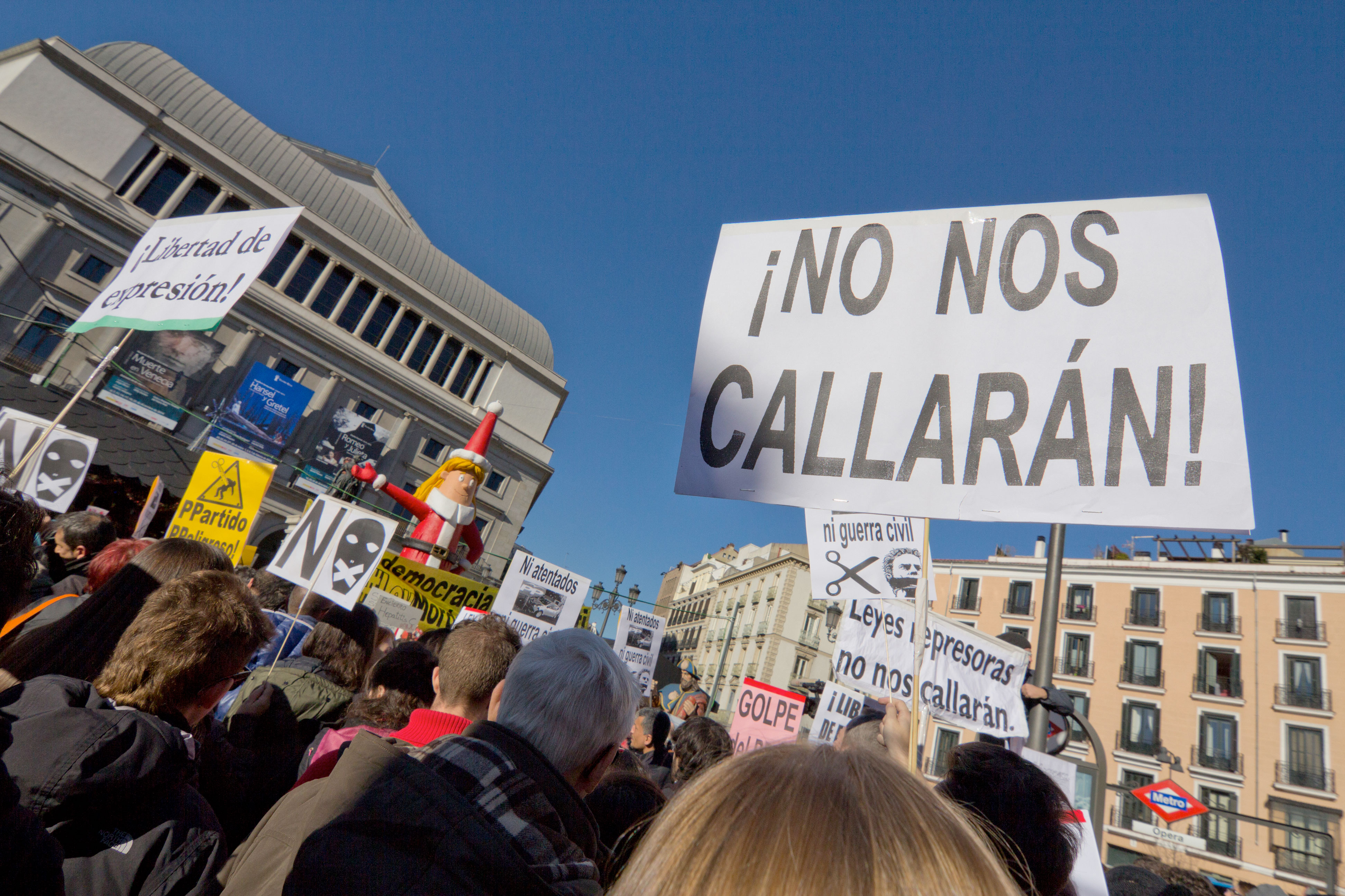 Manifestación por la Libertad de Expresión | Fuente: Carlos Delgado / CC BY-SA 4.0