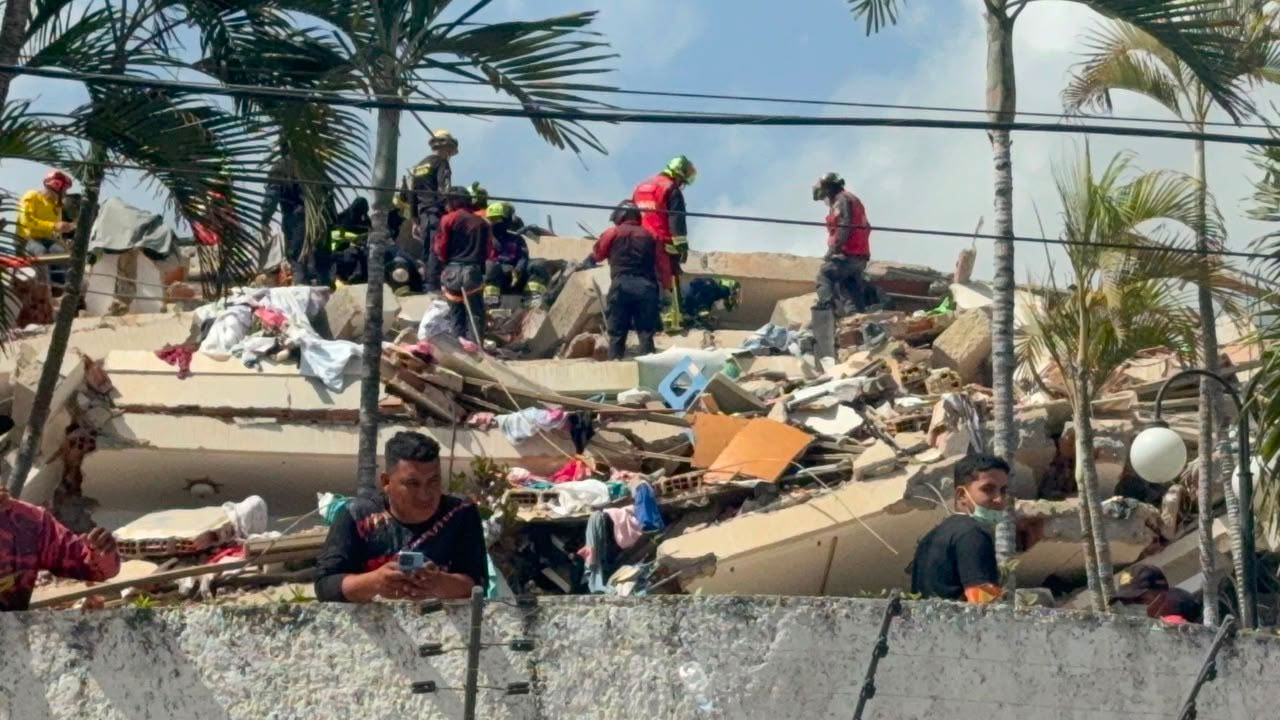 Rescate terremoto Venezuela | Fuente: Misión Verdad