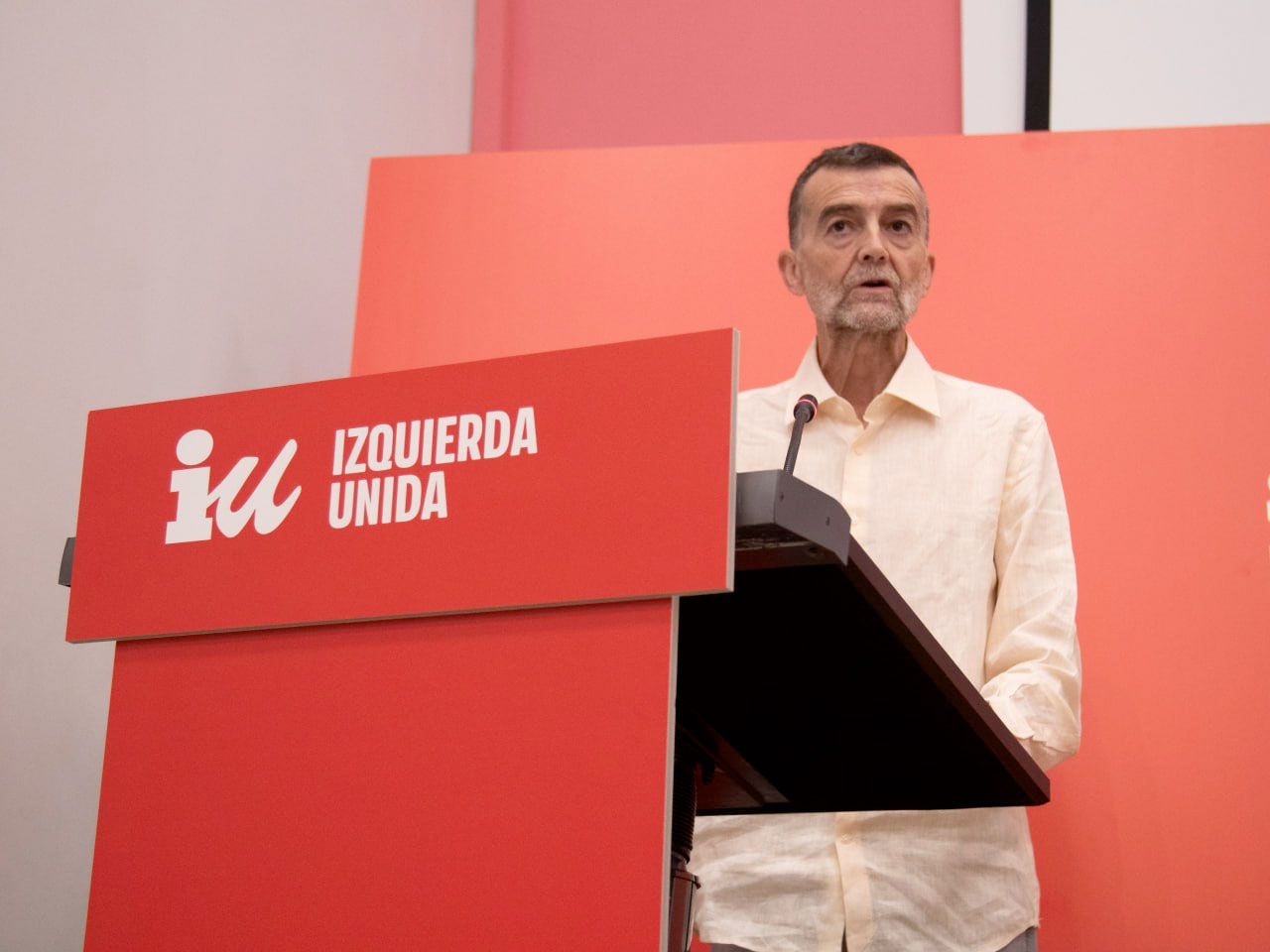Antonio Maíllo, coordinador federal de Izquierda Unida | Fuente: IU