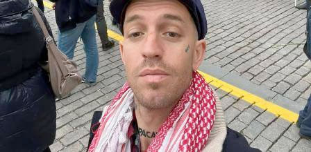 James Cox Chambers. Activista Palestina