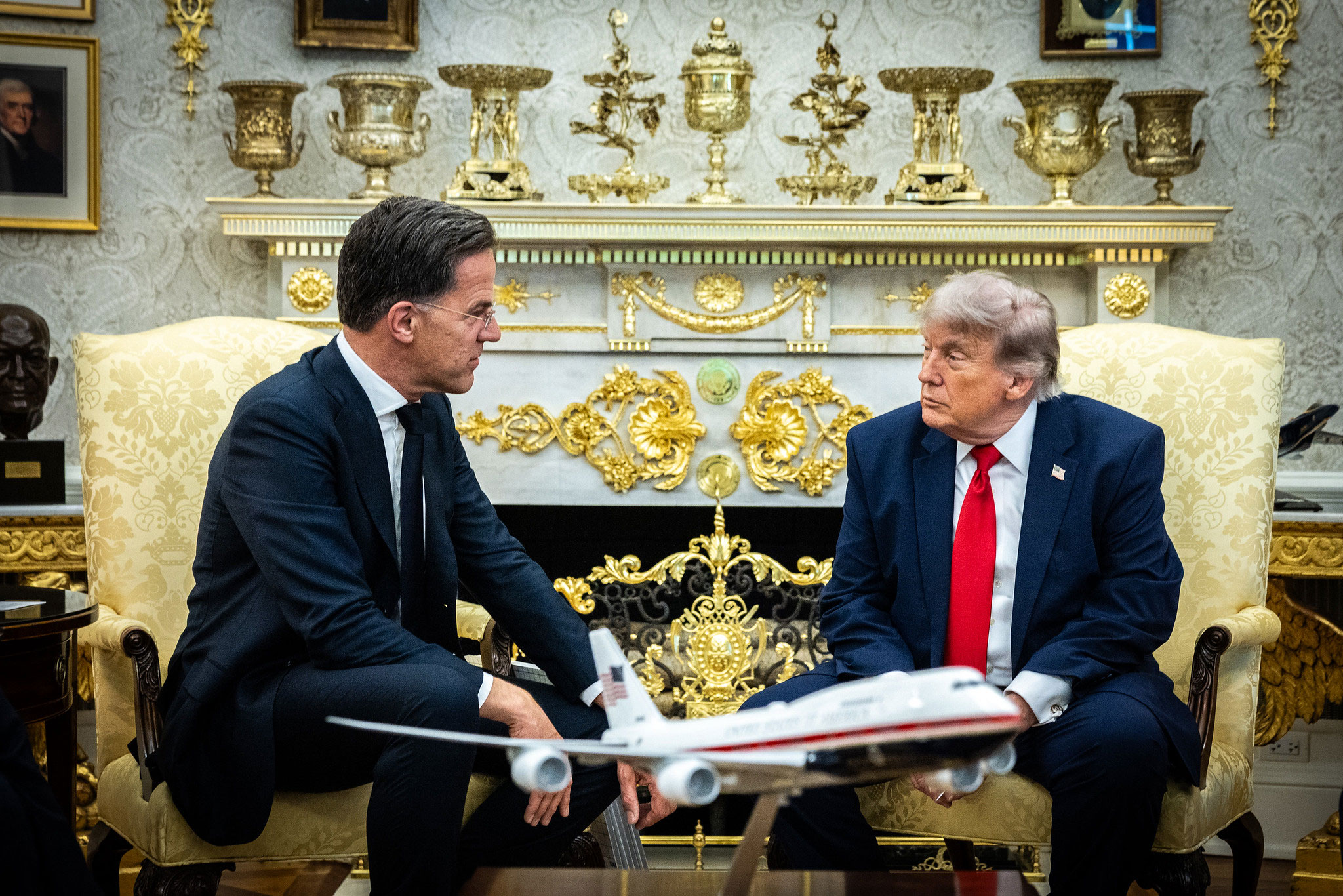 Mark Rutte, con Donald Trump en la Casa Blanca (25 junio 2026) | Fuente: NATO / CC BY-NC-ND 4.0