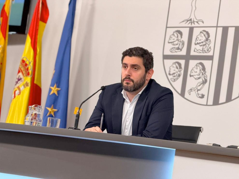 Alejandro Nolasco, vicepresidente del Gobierno de Aragón | Fuente: @GobAragon