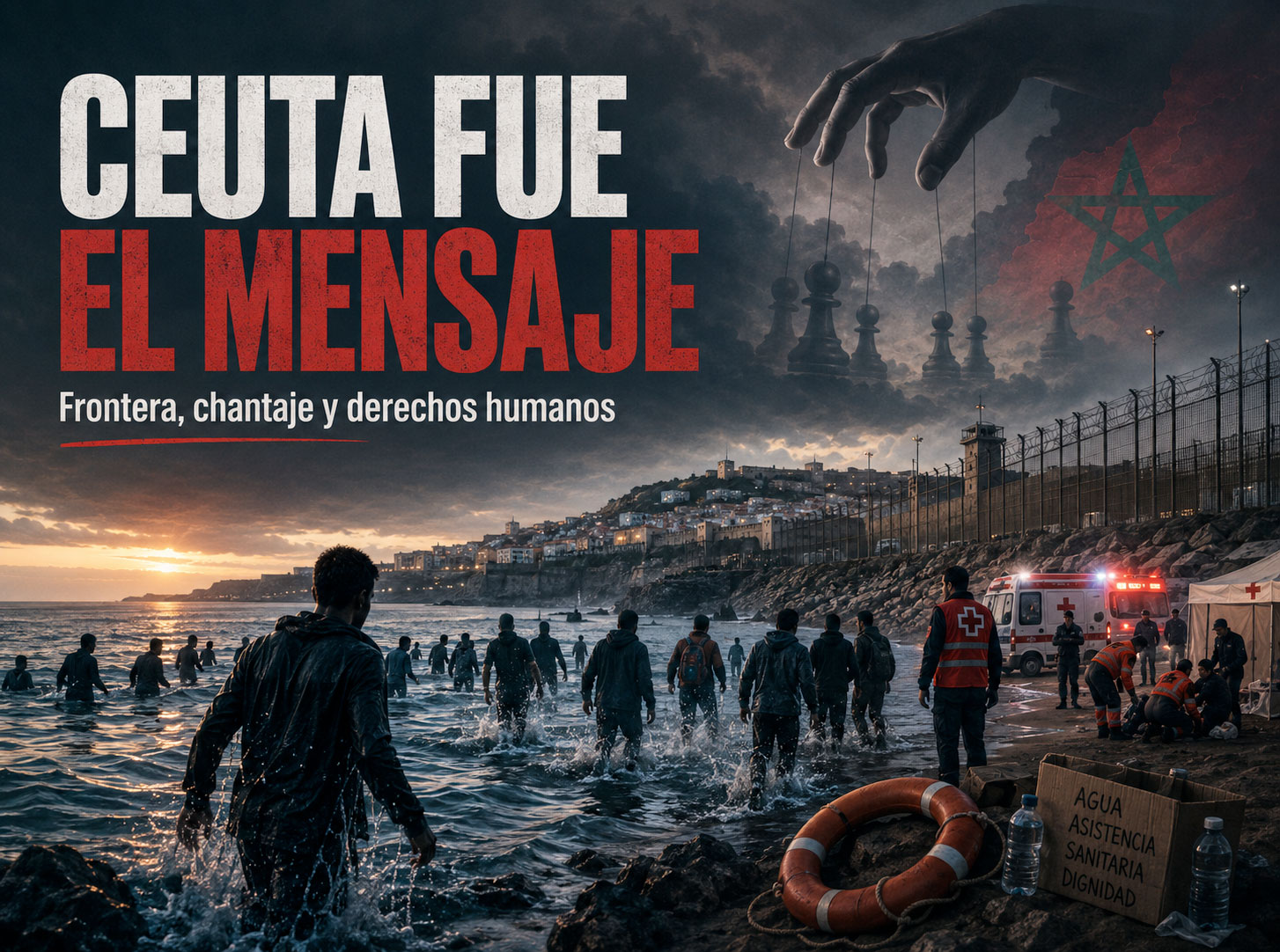 Ceuta. Fronteras. Chantajes. Derechos Humanos