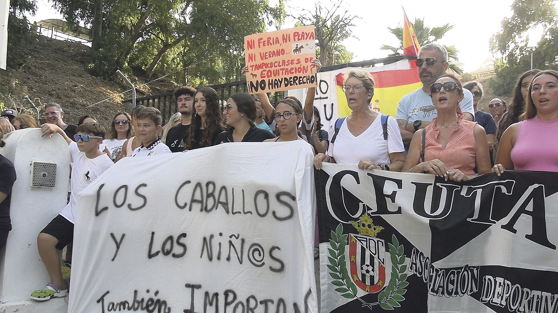 Ceuta. Los niños y los caballos importan | Fuente: Faro de Ceuta